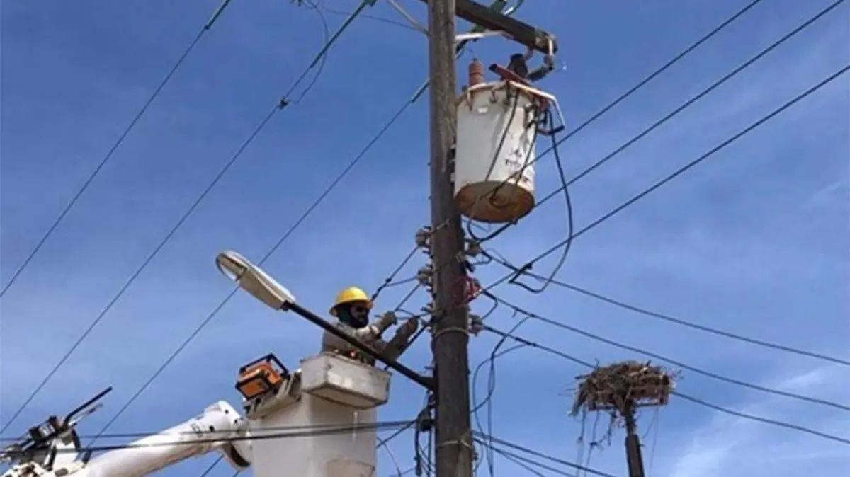 CFE restablece luz en BCS